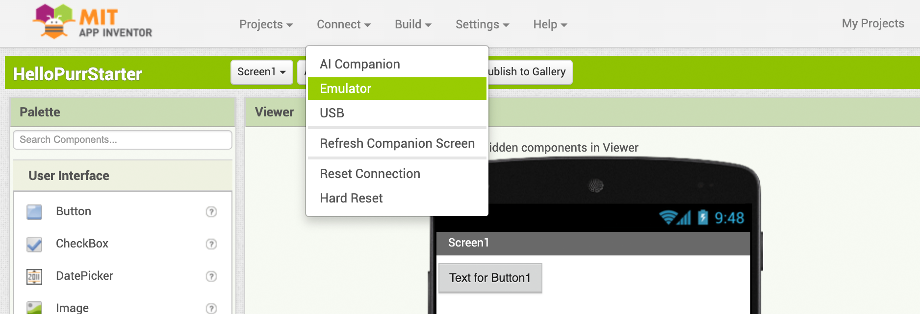 Build your project on your computer and test it in real-time on the emulator