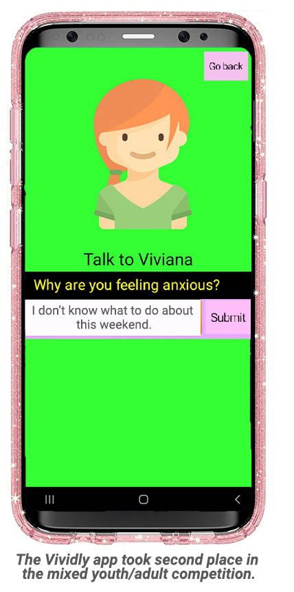 The Vividly mental-health app.